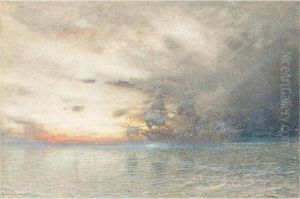 Spirit Of The Storm by Albert Goodwin