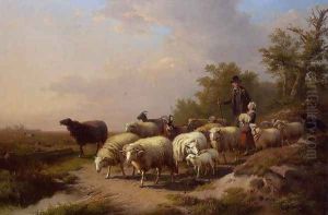 Tending the Flock by Anton Mauve