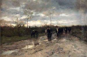 Weg Met Koeien: Homeward Bound by Anton Mauve