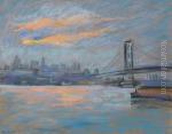 View Of The Brooklyn Bridge - view 1