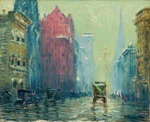 Fifth Avenue, New York by Arthur C. Goodwin