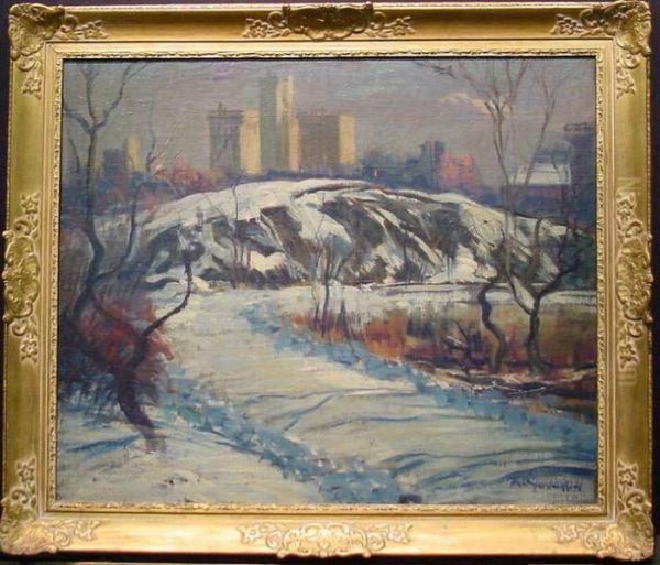 Park In Winter - view 1