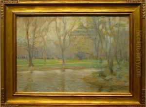 Afternoon In The Boston Public Garden by Arthur C. Goodwin