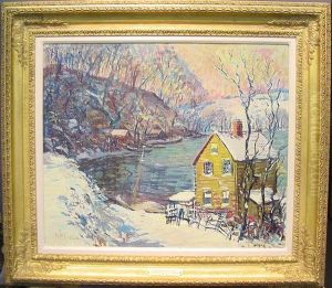 Spuyten Duyvil In Winter