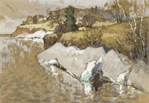 End Of Winter by Konstantin Ivanovich Gorbatov