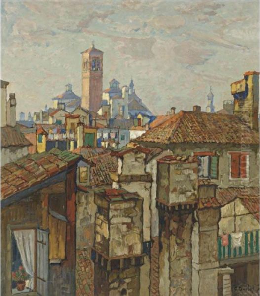 Rooftops, Venice - view 1