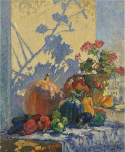 Still Life, Capri by Konstantin Ivanovich Gorbatov