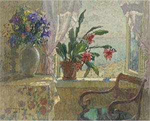 The Open Window by Konstantin Ivanovich Gorbatov