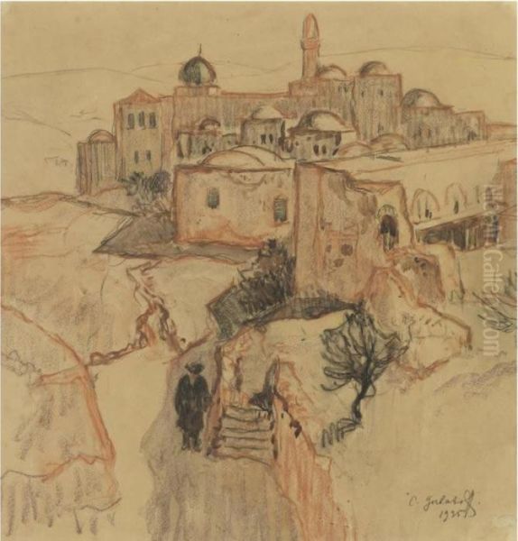 Tiberias (sketch) - view 1