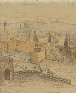 The Wailing Wall by Konstantin Ivanovich Gorbatov