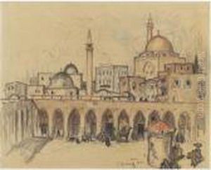 Arches (sketch) by Konstantin Ivanovich Gorbatov