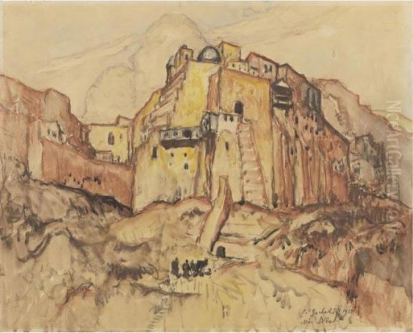View Of Mar Saba - view 1