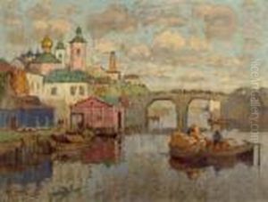 River Landscape. River Landscape.