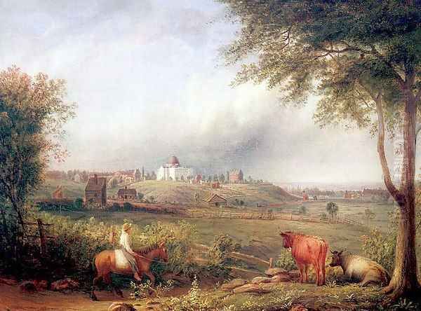 A Glimpse of the Capitol 1844 - view 1