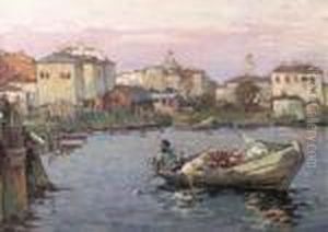 A Pot Seller On The Neva