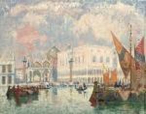 View Of Basilica San Marco And The Doge's Palace, Venice