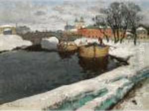 Boats On A River Boats On A River