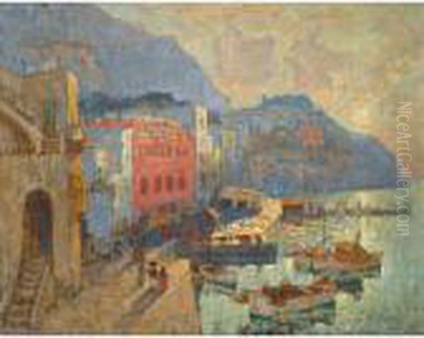 Fishing Harbour, Capri - view 1