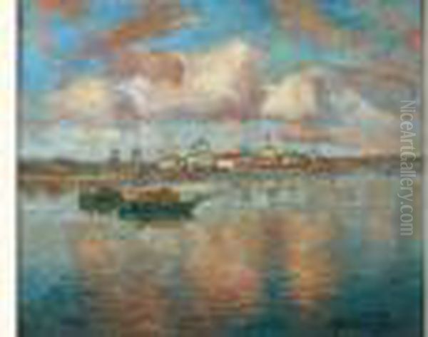 Bateaux De Peche Sur La Volga - view 1