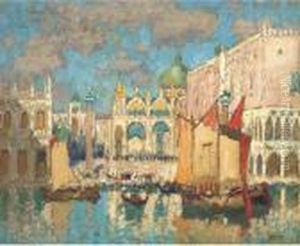 View Of Basilica San Marco And The Ducal Palace, Venice