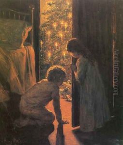 Christmas Morning by Henry Mosler