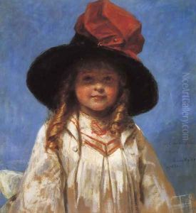 Portrait of Agnes by Henry Mosler