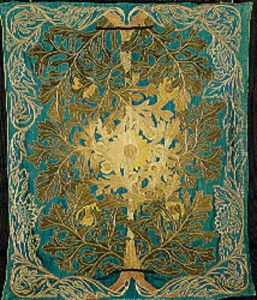 Marigold Coverlet by William Morris