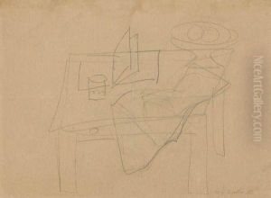 Still Life With Fruit by Arshile Gorky