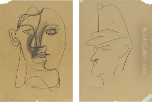 Portrait Of Elinor Graham by Arshile Gorky