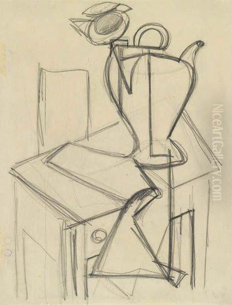 Still Life With Table And Pitcher - view 1