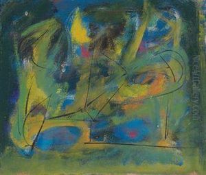 Untitled (dark Study) by Arshile Gorky