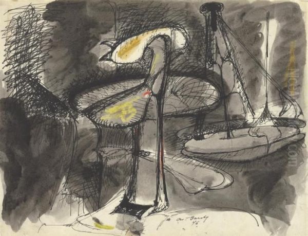 Untitled (study For Betrothal) - view 1