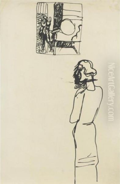 Untitled: A Double-sided Drawing - view 1