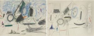 Untitled (double Sided Drawing) by Arshile Gorky