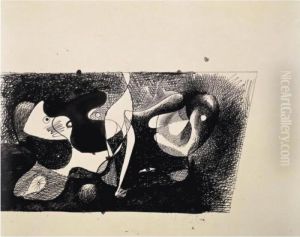 Study For Nighttime, Enigma And Nostalgia by Arshile Gorky