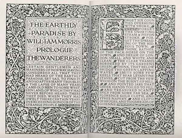 Book Illustration: This Earthly Paradise - view 1