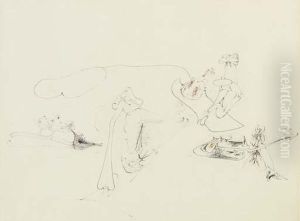 Composition by Arshile Gorky