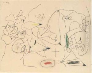 Sans Titre, Ca 1944 by Arshile Gorky