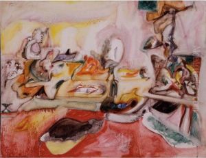 From A High Place by Arshile Gorky
