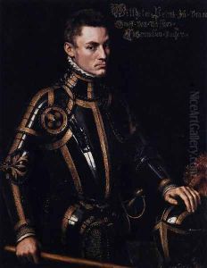 Portrait of William of Orange 1555 by Anthonis Mor Van Dashorst
