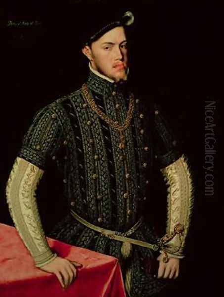 King Philip II of Spain 1549-55 - view 1