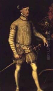 Portrait of Emperor Maximilian II 1527-76 1557 by Anthonis Mor Van Dashorst