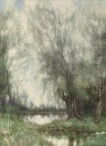 The Vordense Beek In Spring The Vordense Beek In Spring