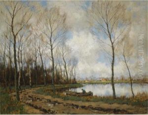 View Of The Vordense Beek by Arnold Marc Gorter