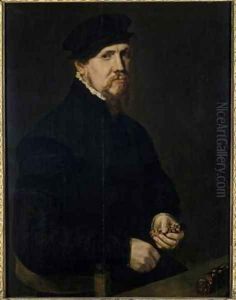 The Jeweller 1549 by Anthonis Mor Van Dashorst
