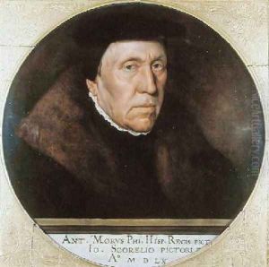Jan van Scorel 1495-1562 by Anthonis Mor Van Dashorst