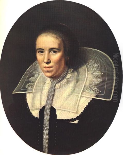 Portrait of a Young Woman by Paulus Moreelse