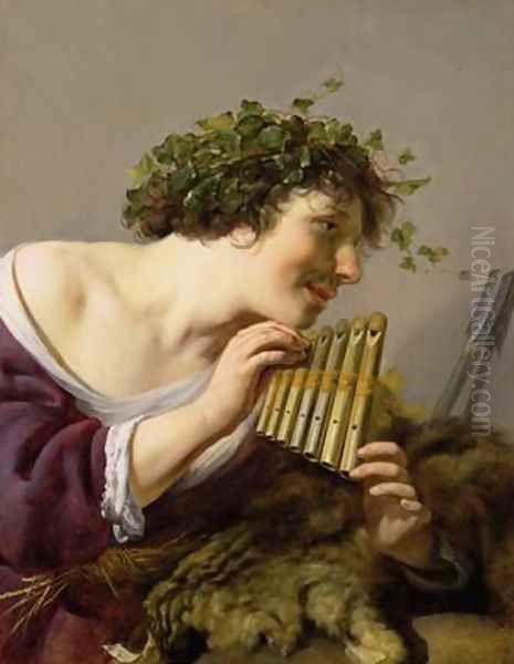 Pan Playing his Pipes - view 1