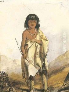 Louison Crevier by Alfred Jacob Miller