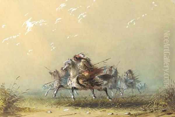 Indians on the War Path - view 1